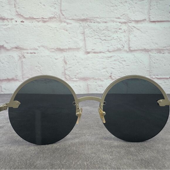 Versace VE2176 Retro Medusa Round Black Sunglasses - Picture 9 of 14